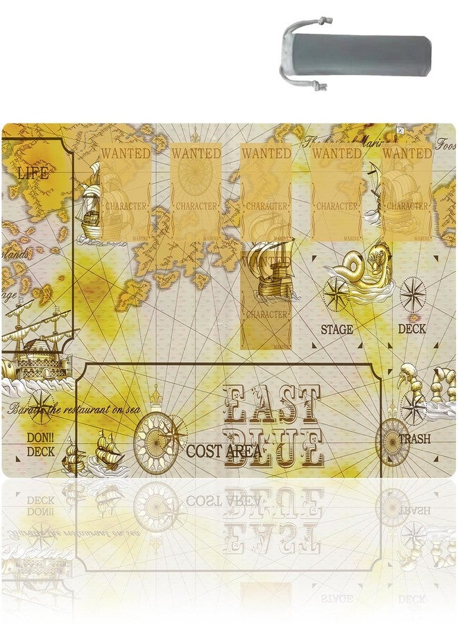 sabermaster OPCG playmat Card Mat Duel Mat Gaming Competition Pad Card Binder Deck 23.6x13.7in (13) - Image 1